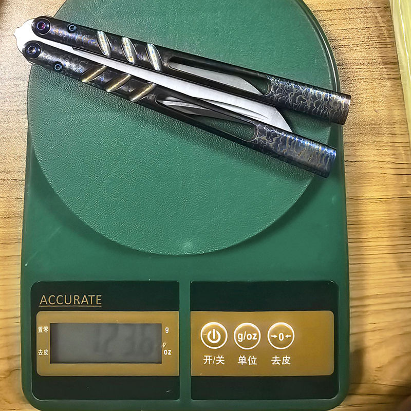 TITUS Alpha Beast Infinity ABI Thunder pattern weight
