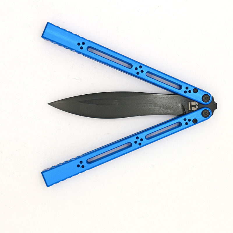 TITUS Basilisk blue handle black drip
