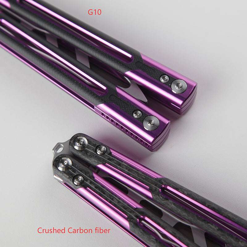 TITUS Cygnus G10 vs Carbon fiber handle