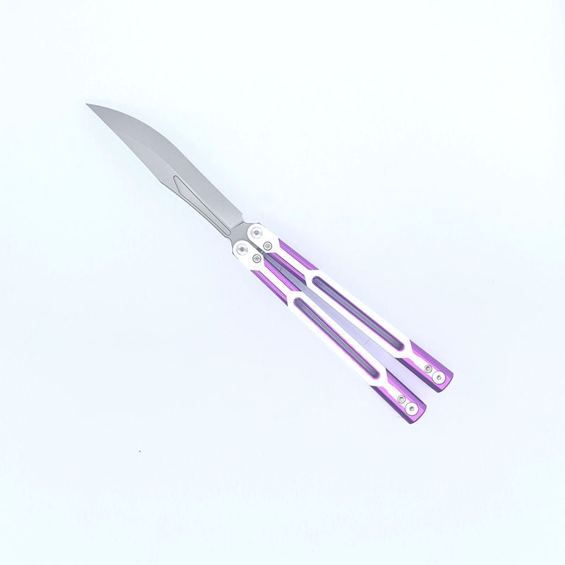 TITUS Cygnus White Purple silver bowie