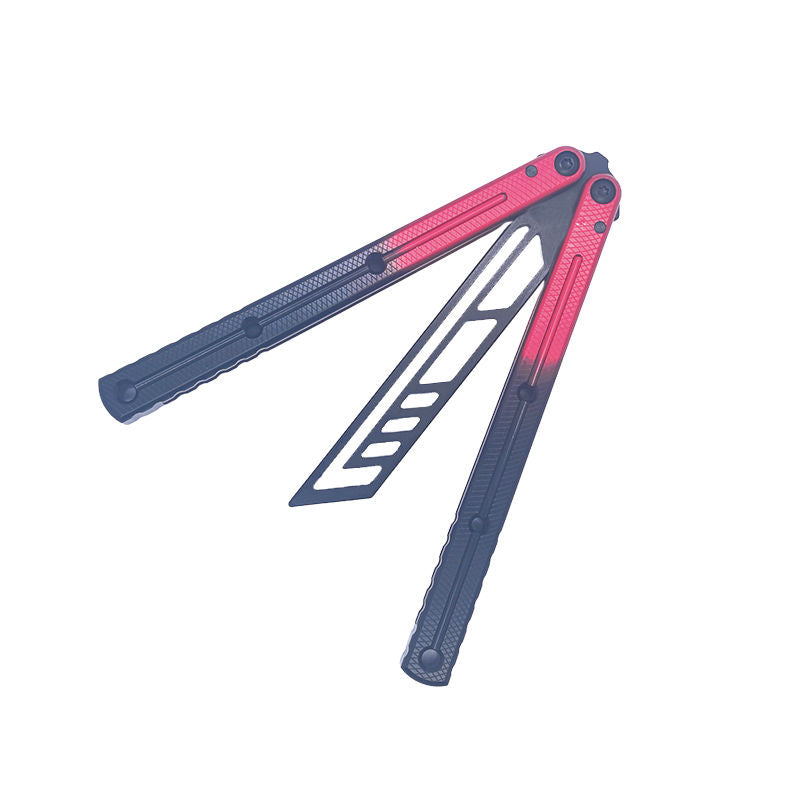 TITUS Kraken Black-red handle Black trainer