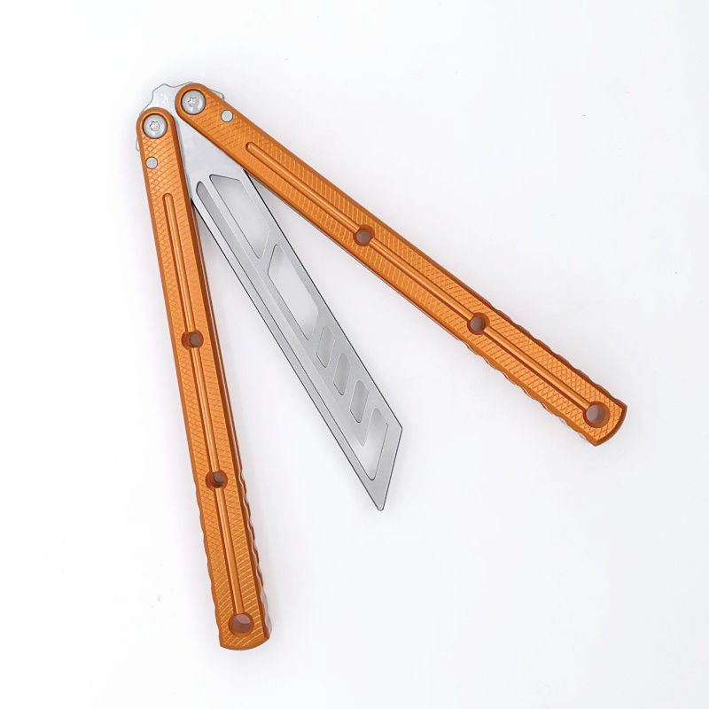 TITUS Kraken Orange handle silver trainer
