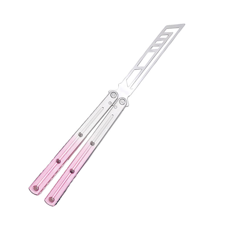 TITUS Kraken Pink-White handle silver trainer