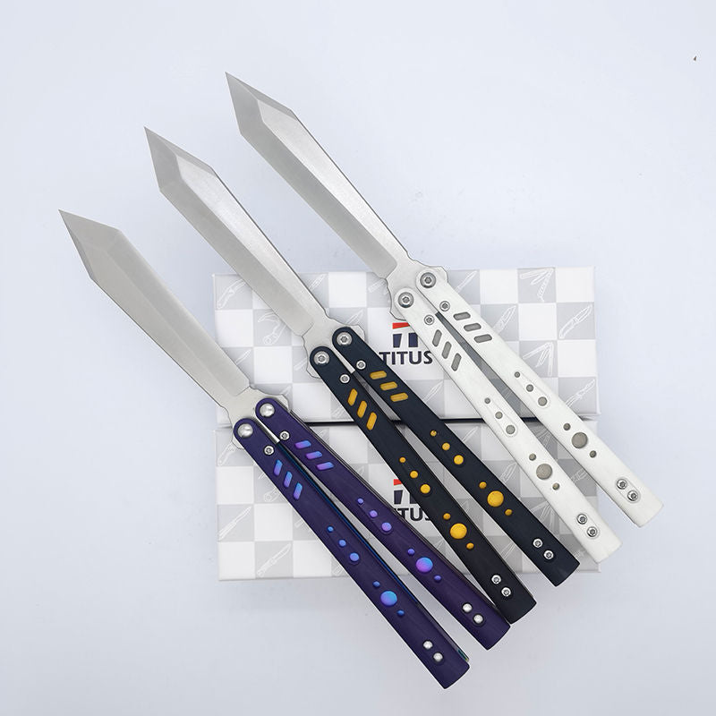TITUS Rep G10 Lined Titanium pbw
