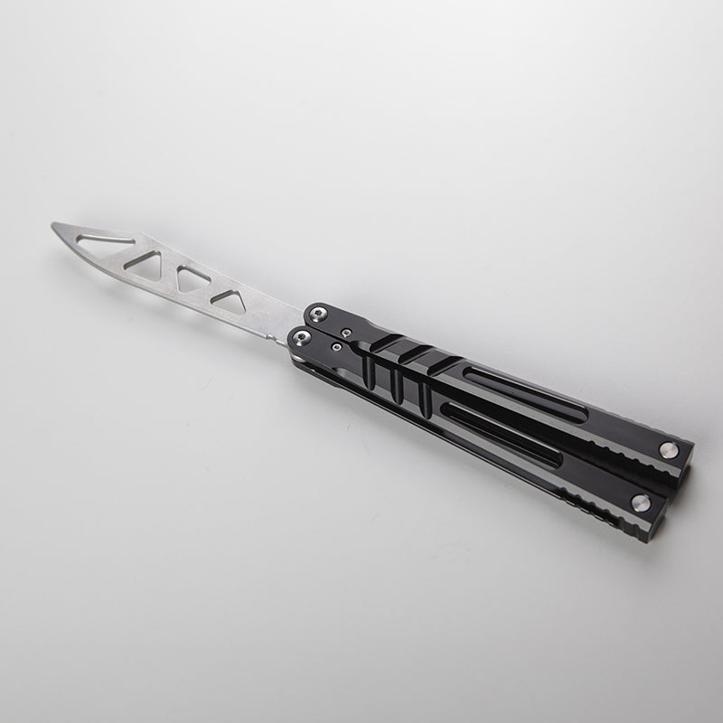 TITUS Alpha Beast AB V3 Bailisong Butterfly Trainer Knife Tanto VG10 7075 Aluminum Channel Handle Bushing System Jilt Free-swinging Knives