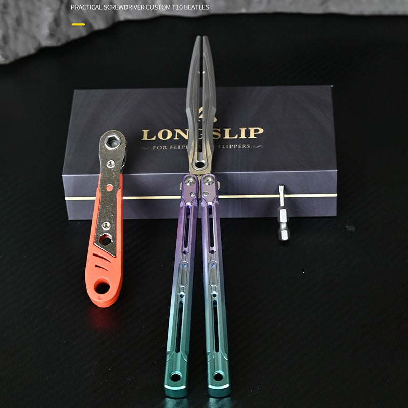 LONGSLIP Aries Tuning Fork Trainer 7075 Anodized Aluminum Handle