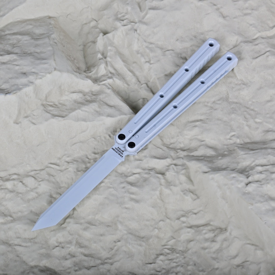 TITUS Krake Raken Ceramic Spray‑Painted White Bailisong