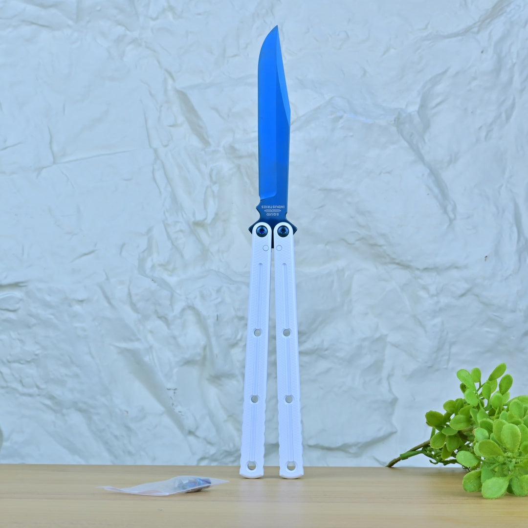 Krake raken  Winter Limited Edition Titanium‑blue Coated Blade