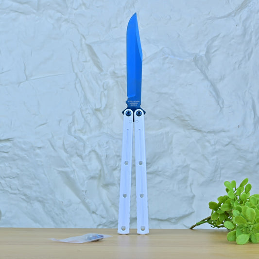 Krake raken  Winter Limited Edition Titanium‑blue Coated Blade