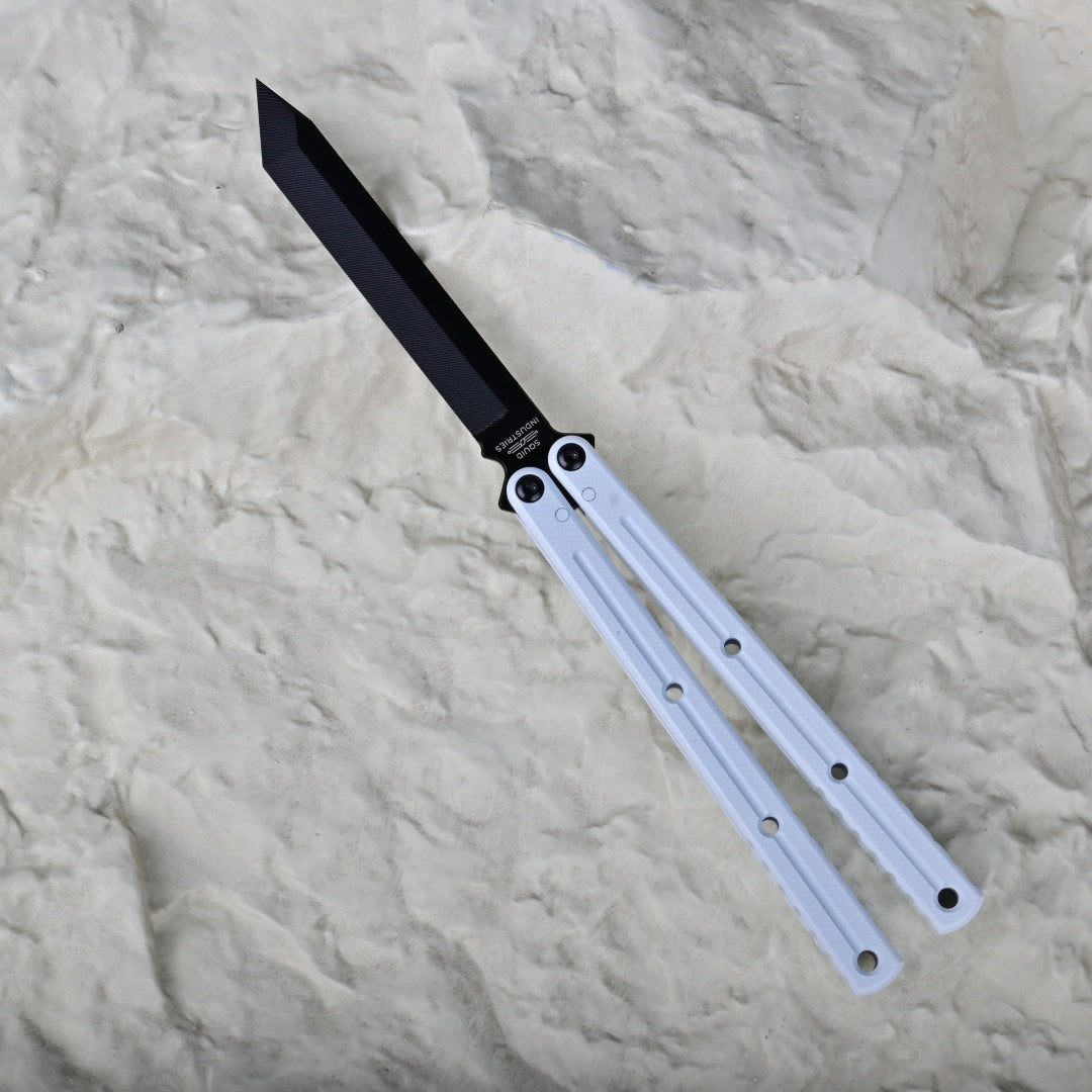 TITUS Kraken Raken Winter Limited Edition Titanium‑black Coated Blade