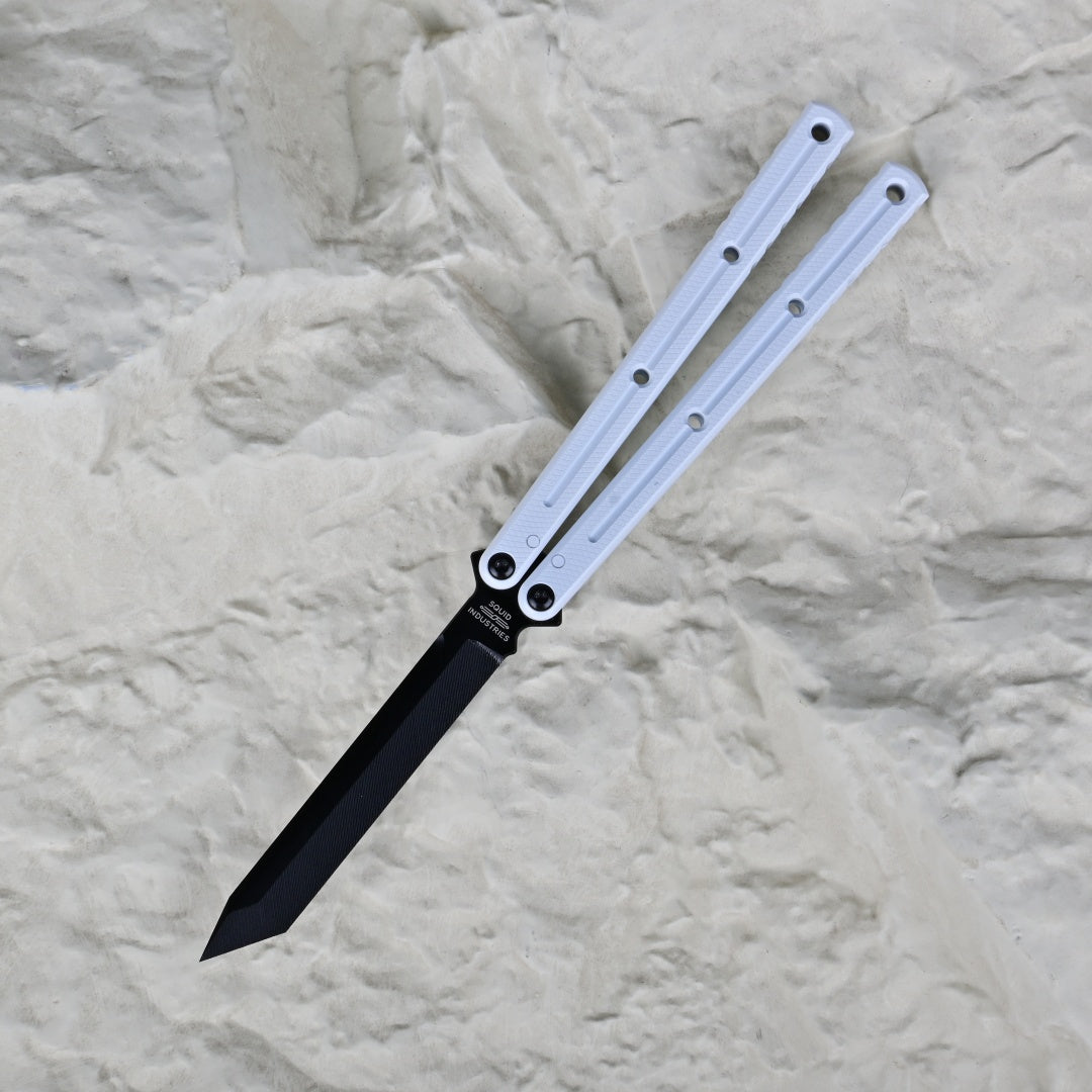 TITUS Kraken Raken Winter Limited Edition Titanium‑black Coated Blade