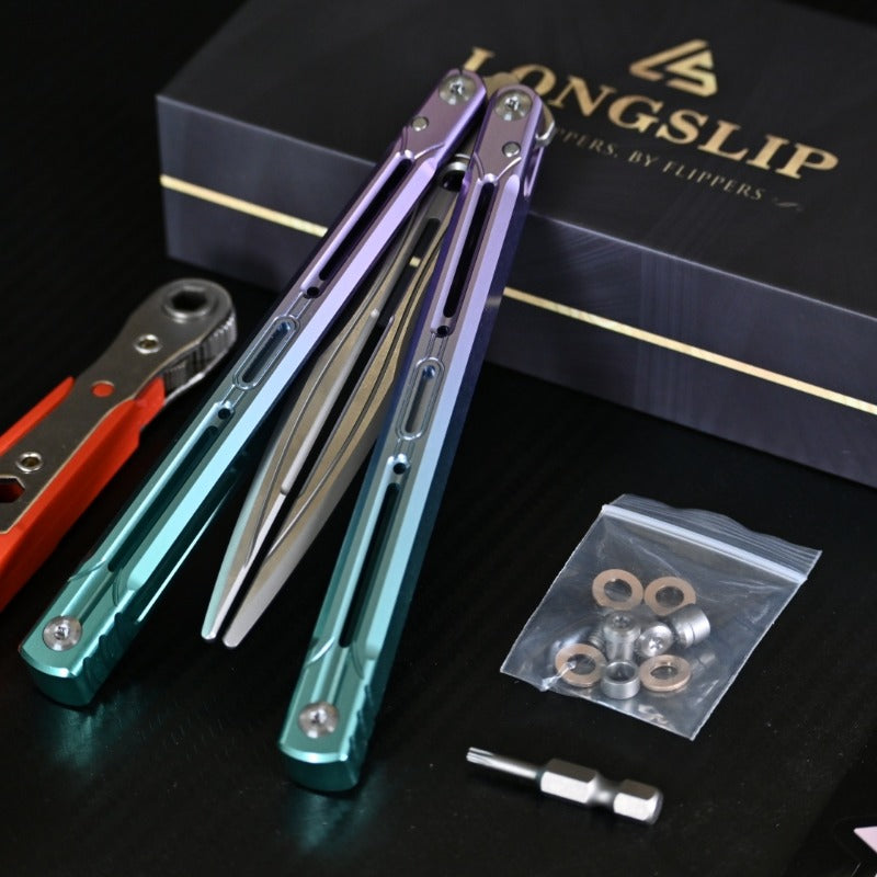LONGSLIP Aries Tuning Fork Trainer 7075 Anodized Aluminum Handle