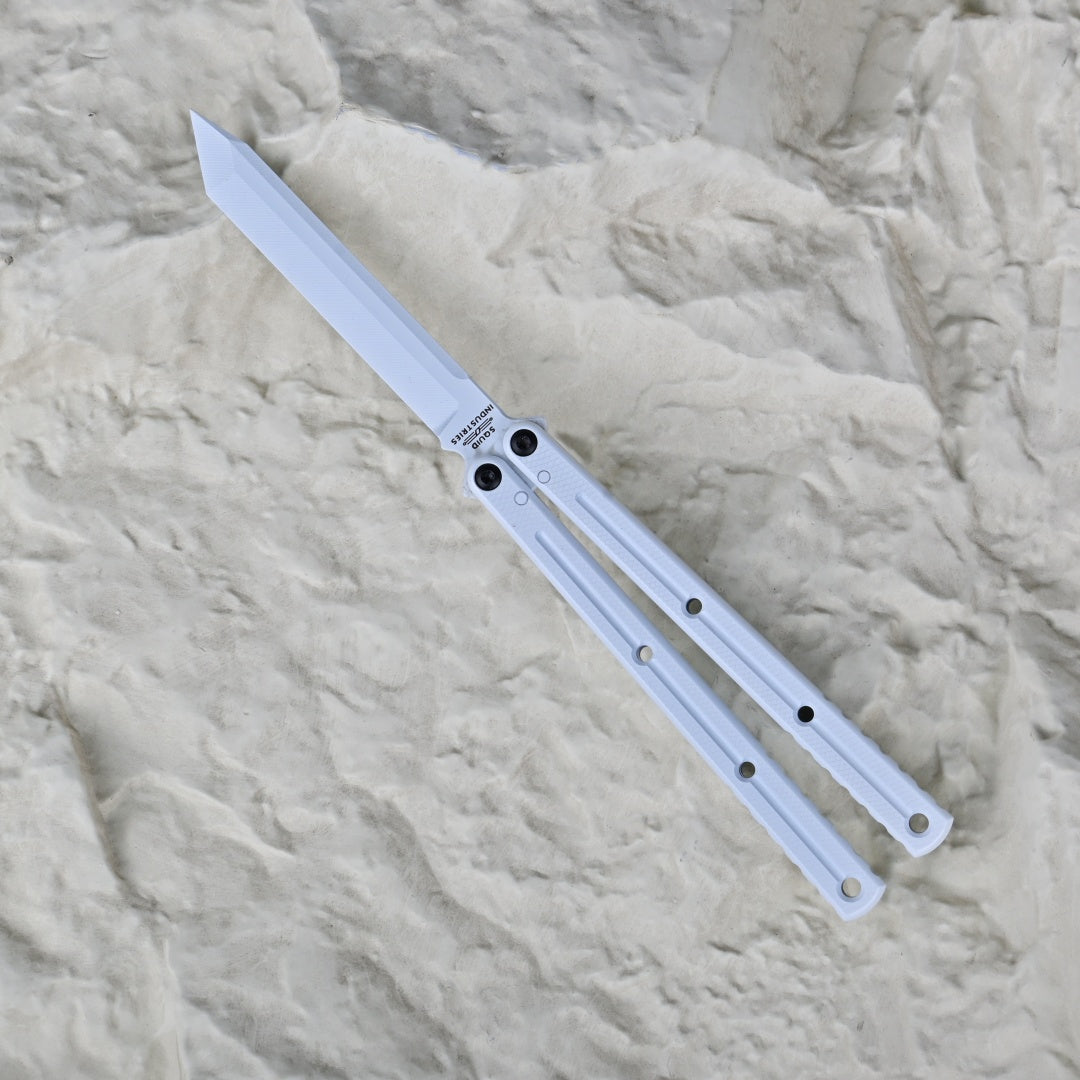TITUS Krake Raken Ceramic Spray‑Painted White Bailisong