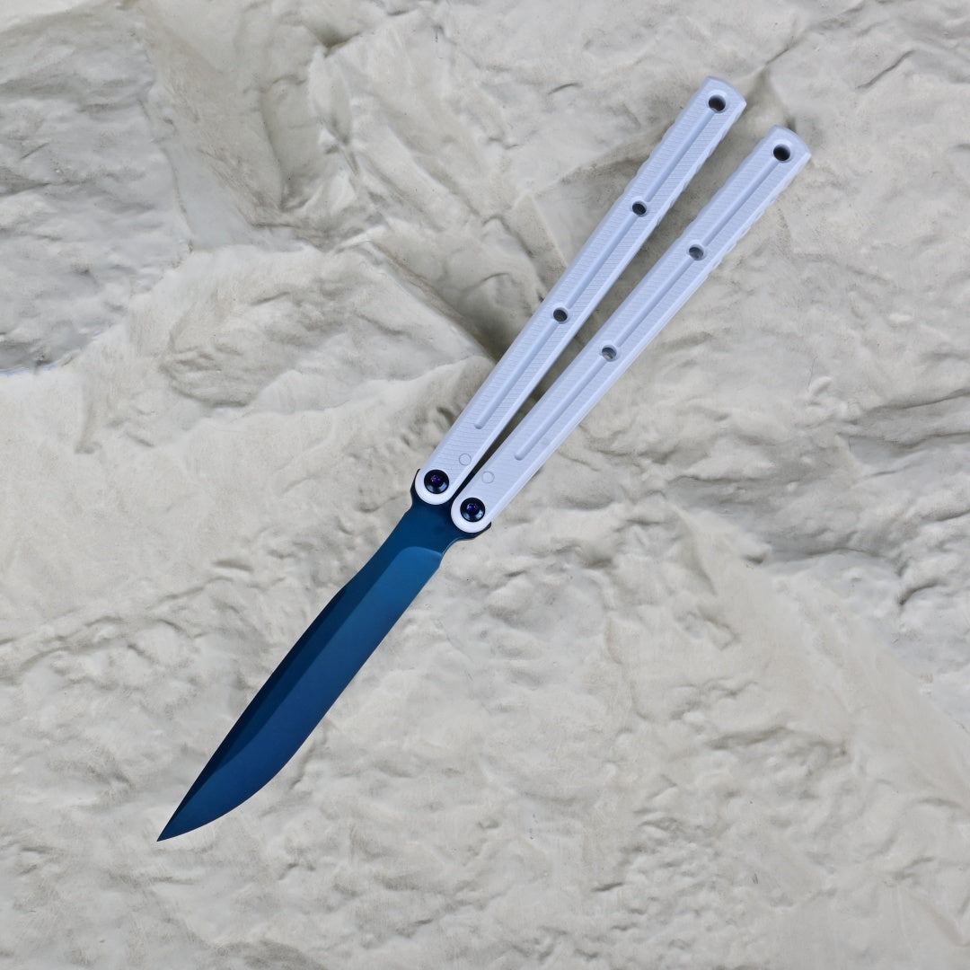 Krake raken  Winter Limited Edition Titanium‑blue Coated Blade