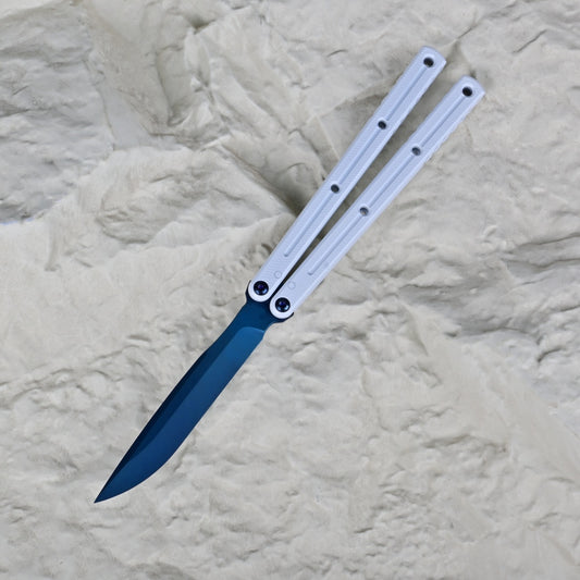 Krake raken  Winter Limited Edition Titanium‑blue Coated Blade