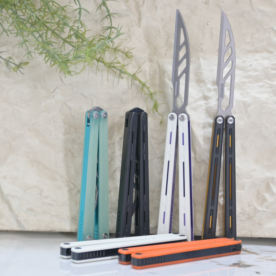 TITUS Egrets Trainer Knife Bailisong Butterfly