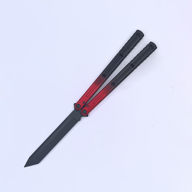 TITUS Kraken SP black-red handle black tanto