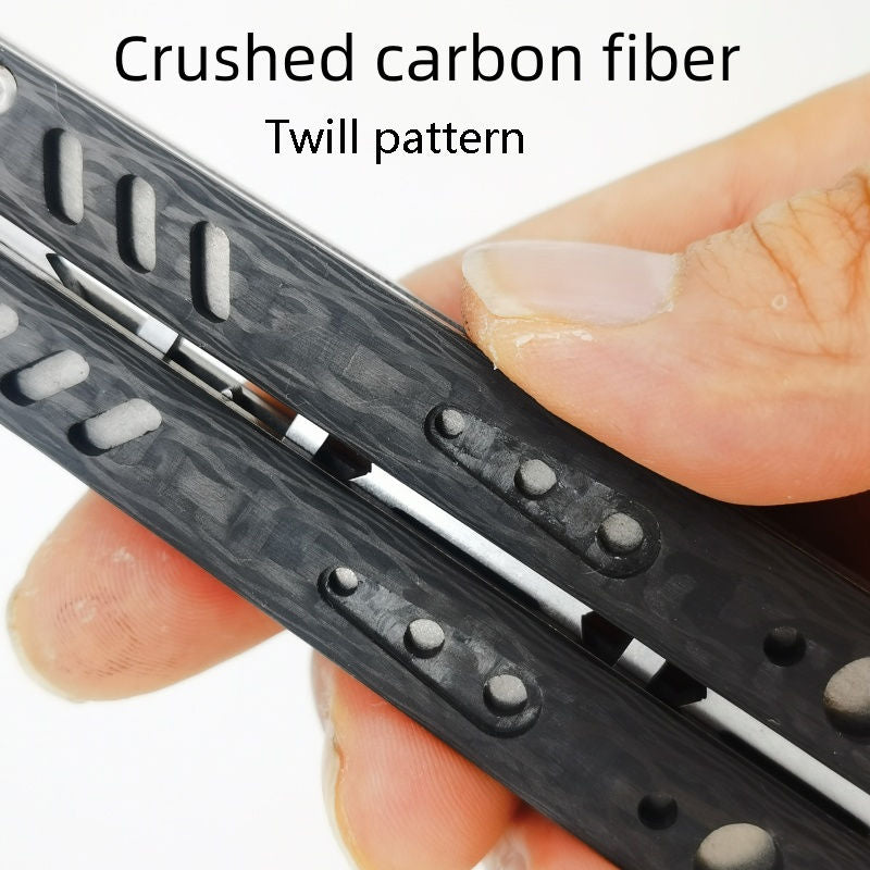 TITUS Rep Carbon Fiber twill pattern