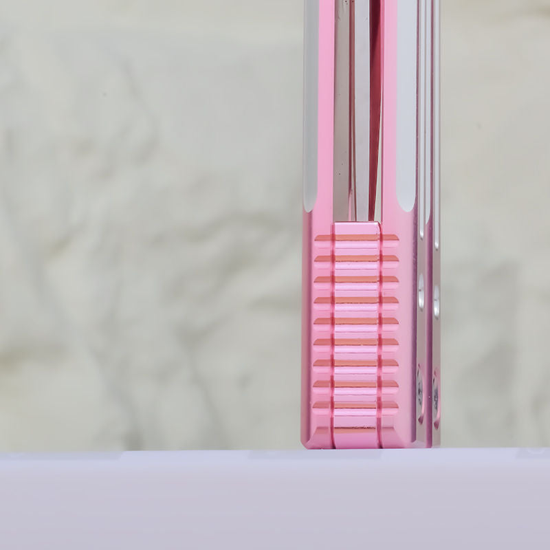 TITUS Orion Bailisong Butterfly Knife 7075 Aluminum Channel Handle VG10 Blade Bushing System Jilt Free-swinging Knives