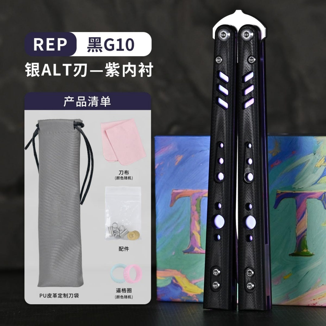 TITUS Rep Replicant Bailisong Butterfly Knife alt