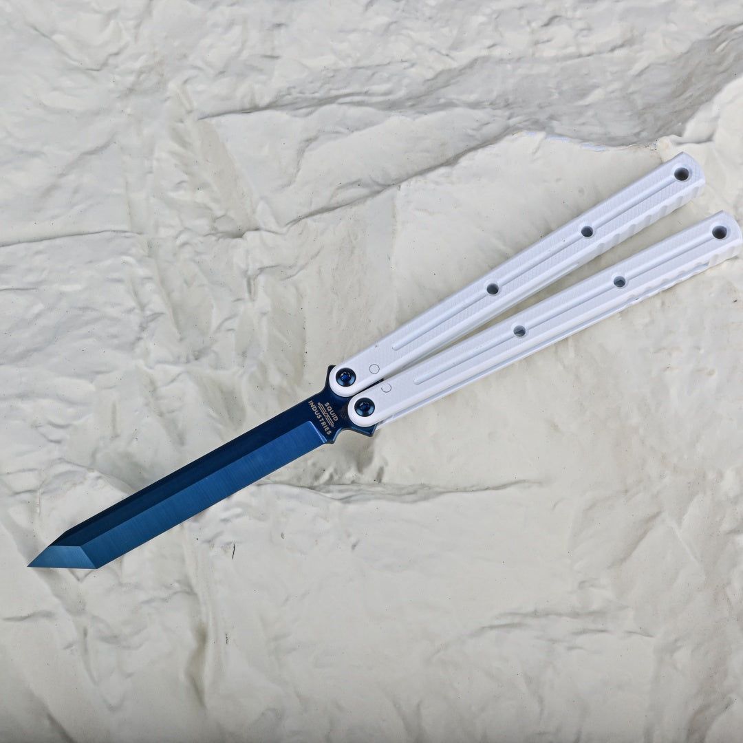 Krake raken  Winter Limited Edition Titanium‑blue Coated Blade